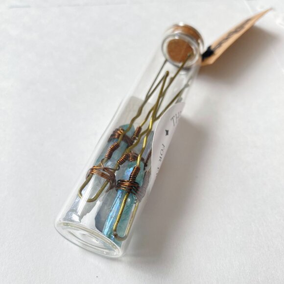 NWT Quartz Hair Pin Set by The Pretty Eclectic - Picture 3 of 4